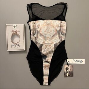 Maldire Leotard Jeanne - La Duchessa Size Extra Small XS New with Tags